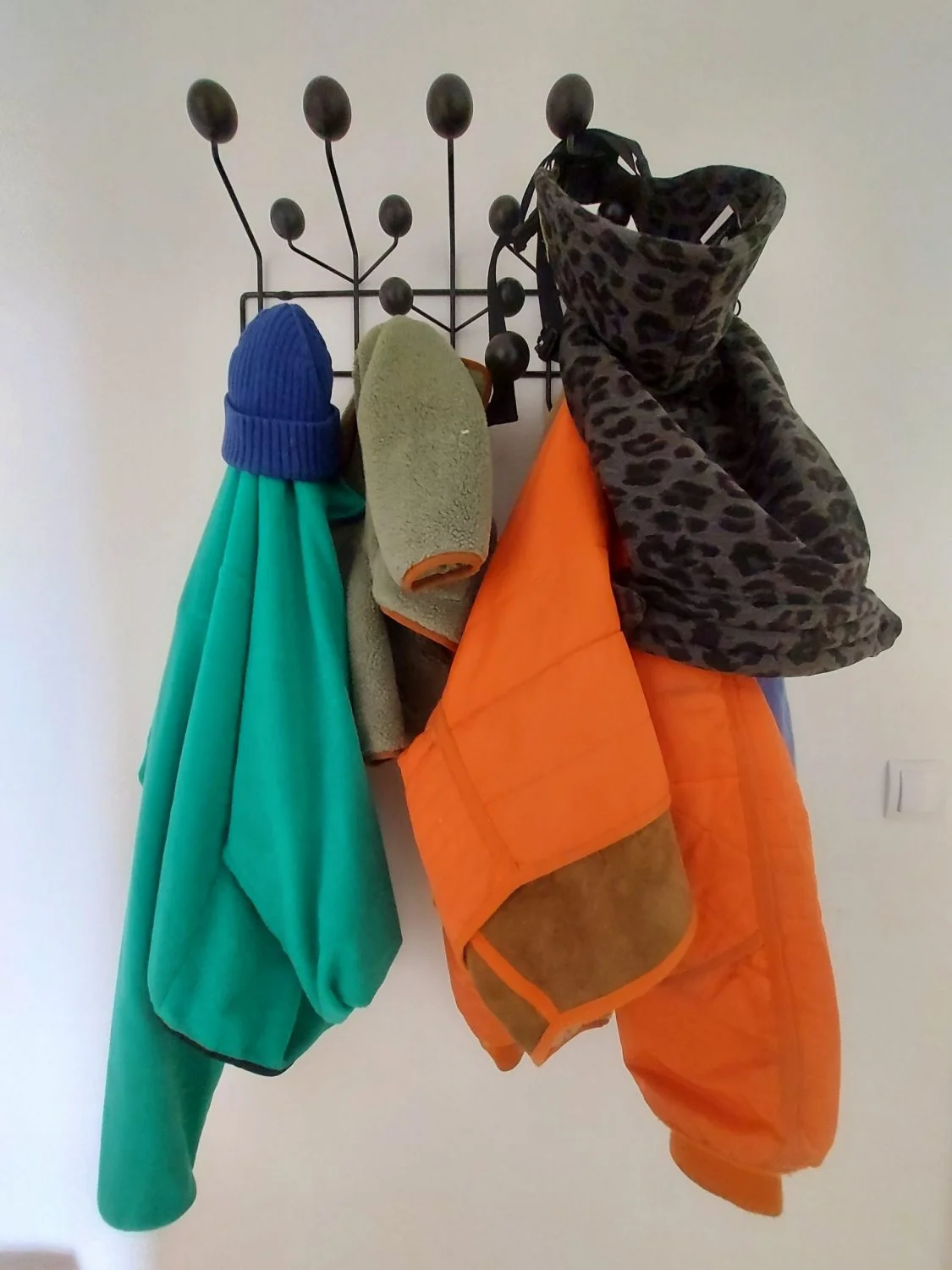 Garderobe befestigen